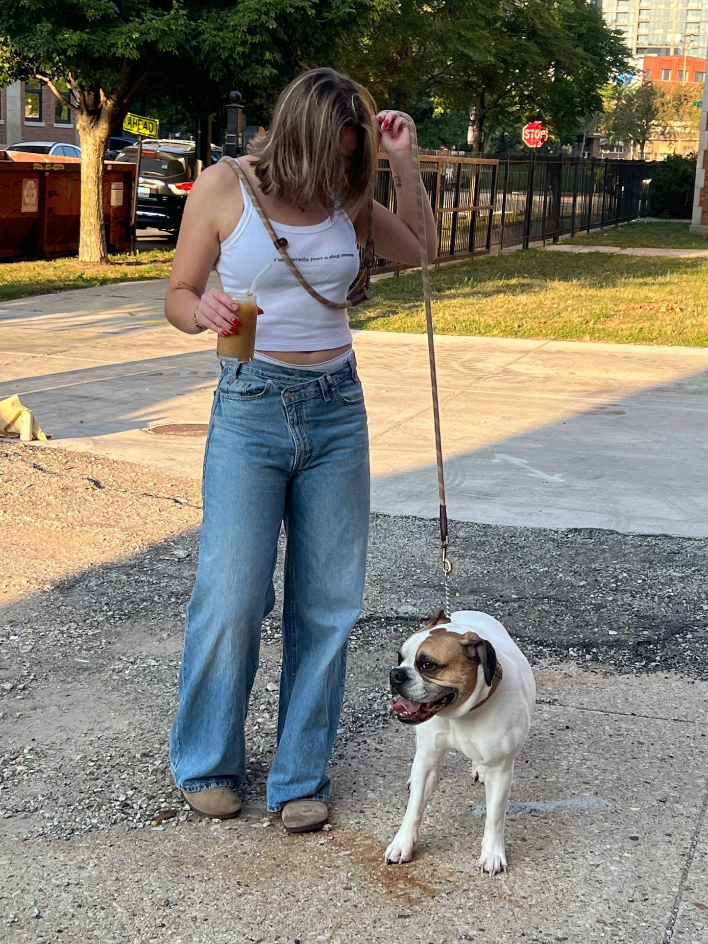 "I'm Literally Just A Dog Mom" Tank