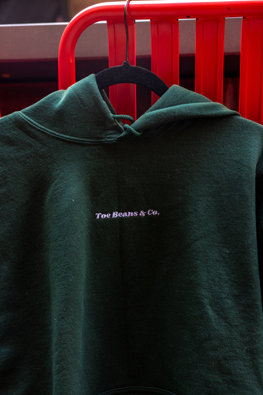 "Toe Beans & Co." Evergreen Hoodie