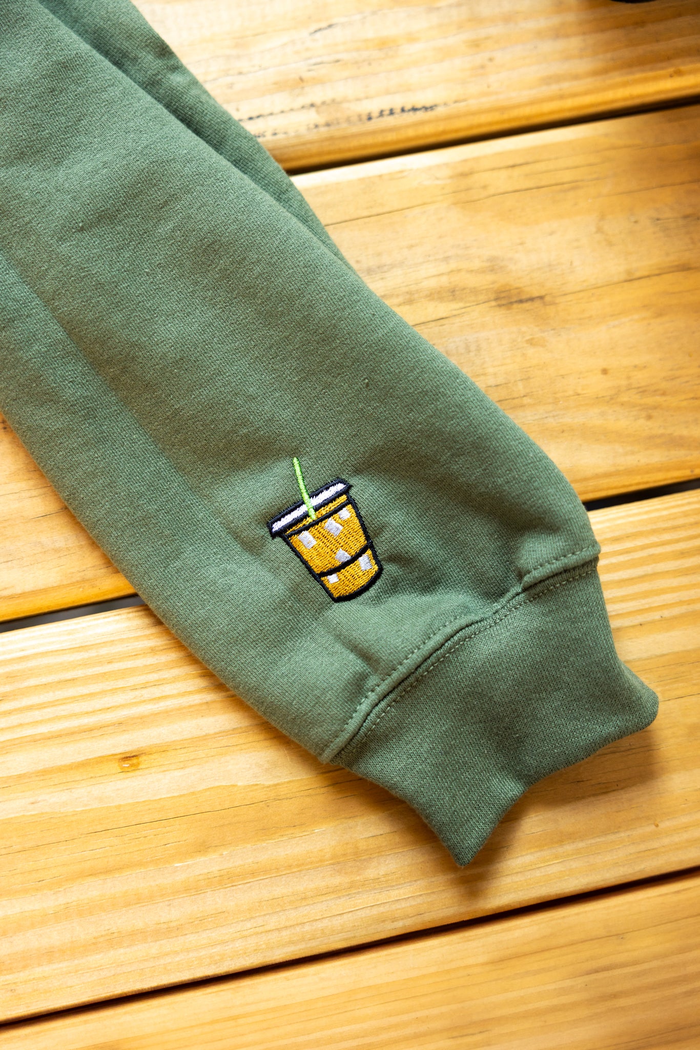 "Dogs ≠ Coffee" Olive Green Hoodie